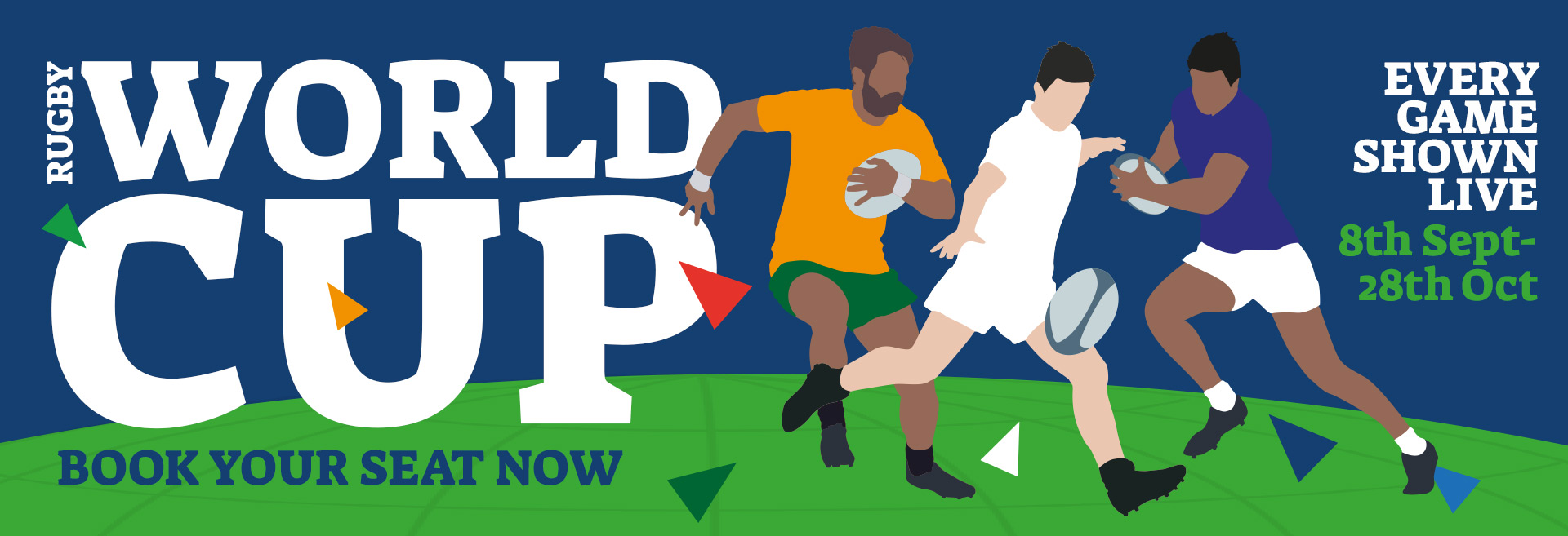 Watch the Rugby World Cup at The Washington