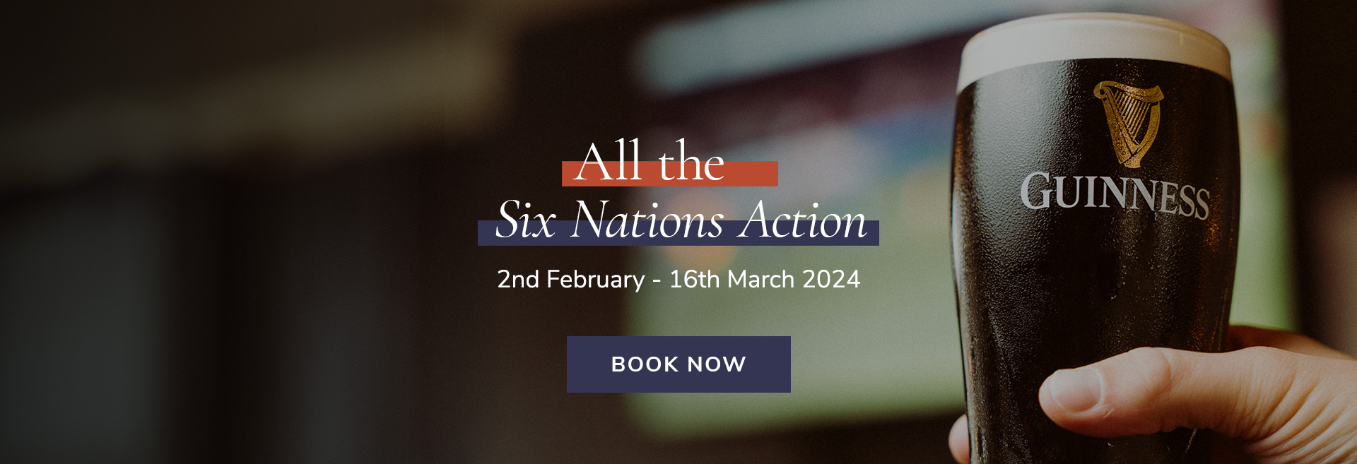 Rugby Six Nations 2024 at The Washington