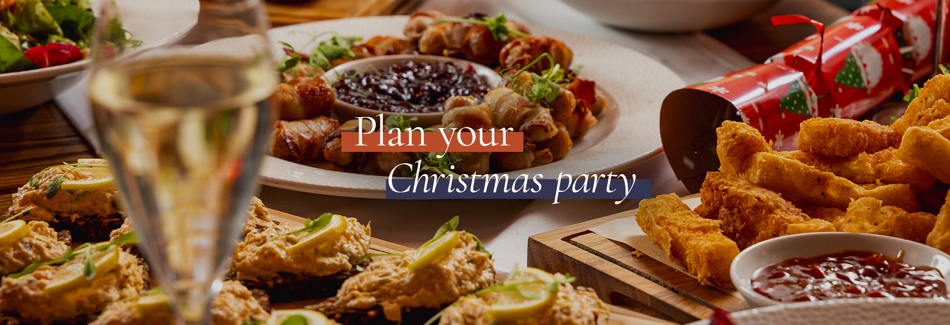 Christmas party at The Washington